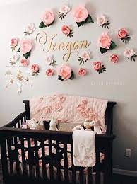 crepe paper flower wall decor wpa wpart