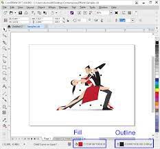 Editing Fills And Outlines Corel