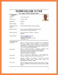 The purpose of the cover letter is simple… persuade the reader to open your cv. Cv Template Format For All Jobs In Nigeria Pdf Word Doc La Job Portal