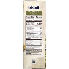 triscuit ers nutrition facts