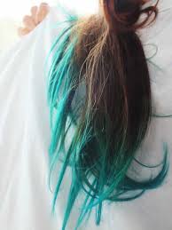 #me #blue dip dye #brown hair with blue dip dye. Dip Dye Hair How To Do It Right Ninja Cosmico