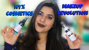 nyx dewy finish setting spray vs makeup