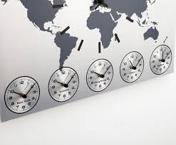 Karlsson Wall Clock World Time