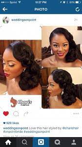 There are lots of various pin up hairstyles, but the most popular looks are those that draw inspiration from the vargas girls. African American Beginner S Guide To Natural Hair Care Natural Hair Wedding Wedding Hairstyles Updo American Hairstyles
