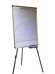 Flip Chart Board Presentation Boards Accessories Blue