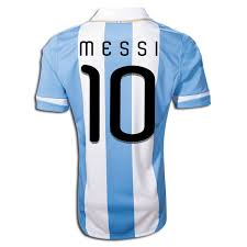 Lionel messi scored a stunning free kick as argentina drew with chile after the copa america paid a spectacular tribute to diego maradona. Lionel Messi Argentina 2014 Jersey