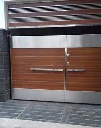 brown stainless steel gates