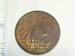 Insurance policies are just the way they finance their investments. 1939 New York World S Fair Coin Token Metropolitan Life Insurance Company Ebay