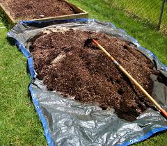 add 4 bags of roots organic soil to bottom of conner