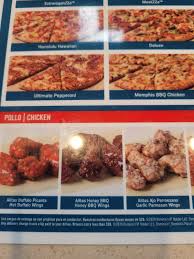menu at domino s pizza pizzeria carson