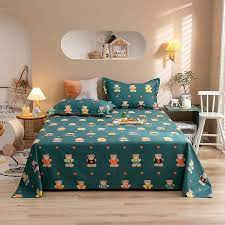 pure cotton bedding sheet set 1