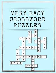 Very Easy Crossword Puzzles A Unique