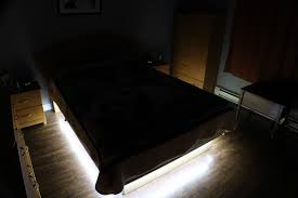 Diy Bedroom Under The Bed Led Lighting End2end Zone