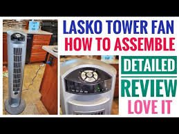 review lasko 43 tower fan with