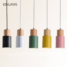 Nordic Black Simple Wood Pendant Lights Led Hang Lamp Sale Price Reviews Gearbest