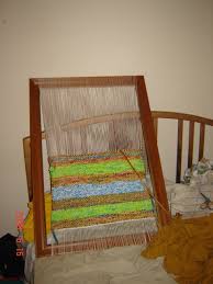 frame loom rag rug a rag rug