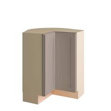 hton bay courtland shaker embled 30 in x 34 5 in x 30 in lazy susan corner base right kitchen cabinet in sterling gray