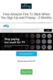 Yes, but only through a cable cutting service that offers the nfl network and works on firestick. Free Amazon Fire Tv Stick When You Sign Up And Prepay 2 Months Fire Tv Stick Tv Stick Sling Tv