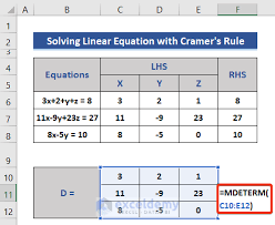 Solving Equations In Excel 5 Useful