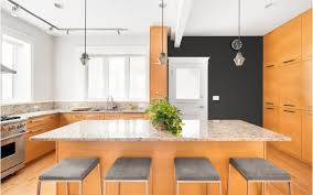 Light Maple Cabinets With White Countertops