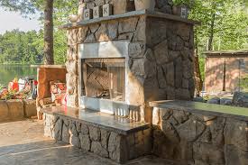 Outdoor Fireplace And Fire Pit