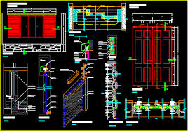 window wood dwg detail for autocad