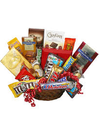 chocolate basket gift basket in