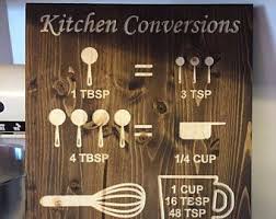 Kitchen Decor Kitchen Conversion Chart Farmhouse Kitchen