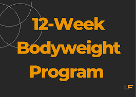 12 week bodyweight program layman s