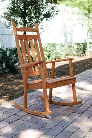 Yellow Pine Classic Porch Rocker From