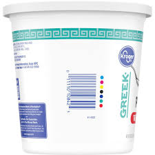 kroger whole milk plain greek yogurt 32