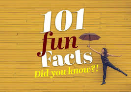 101 fun facts random interesting