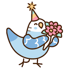 celebrate happy birthday sticker by pusheen