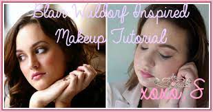 blair waldorf inspired makeup tutorial