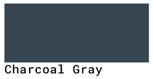 Charcoal Gray Color Codes The Hex