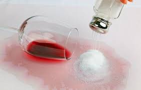 remove stubborn red wine stains naturally