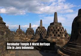 Borobudur Temple A World Heritage Site in Java Indonesia