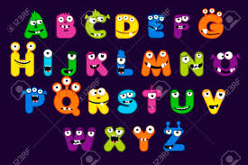 My son enjoyed all of these fun. Cartoon Alphabet Font Monster Style Funny Monster Letter Set Royalty Free Cliparts Vectors And Stock Illustration Image 126023744