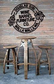 Douglas Gisi Wine Barrel Furniture
