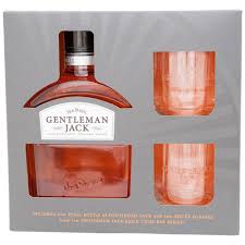 gentleman jack bourbon gift set with