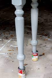 How To Paint Table Legs Paint Curvy