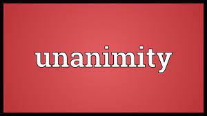 Sample 1 sample 2 sample 3 Unanimity Meaning Youtube