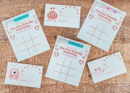 Crello has tons of templates to start with! Free Printable Tic Tac Toe Valentine S Day Cards With Pen The Diy Mommy