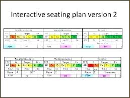 Eye Catching Office Seating Chart Template Excel Office