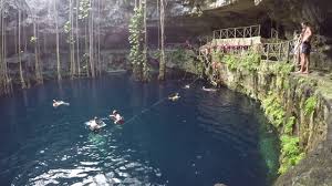 Cenote at Hacienda San Lorenzo Oxman - YouTube