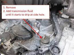 check honda transmission fluid no