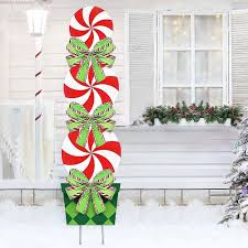 candy christmas decorations outdoor