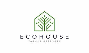 Eco Friendly House Logo Eco Homes Green