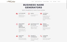 best business name generators to find