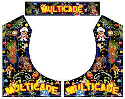 multicade bartop arcade side art arcade